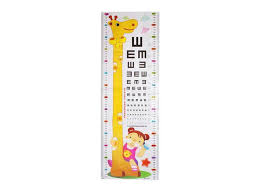 Sexy Sparkles Height Measurement Growth Chart Wall Sticker Dcor Giraffe Design 170cm
