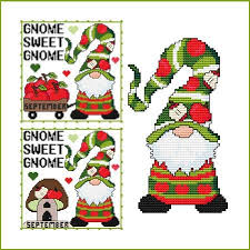 See more ideas about free cross stitch, cross stitch patterns, cross stitch. A Year Of Gnomes September Cross Stitch Pattern By Marcia Manning Crosstitch Com