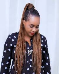 For instance, wearing vampy dark kind of lipstick with medium bangs hairstyle is. 100 Trendy Hairstyles Using Abuja Braids Classy Hairstyles 2020