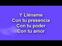 Espiritu De Dios Llena Mi Vida Letras Youtube In 2020 Songs Youtube Singing