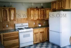 In the past, stained natural wood cabinets dominated every kitchen. Hickory Hardwood Custom Kitchen Cabinets From July S Woodworks