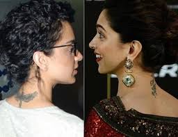 Deepika Padukone S Rk Initials To Kangana Ranaut S Warrior Angel The Most Talked About Celebrity Tattoos deepika padukone s rk initials to