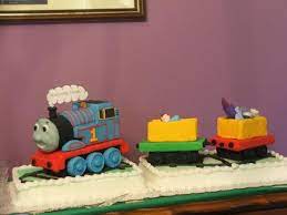 Thomas The Train Baby Shower Cake Thomas Is Made Out Of Styrofoam And Fondant Baby Shower Cakes Train Baby Shower Shower Cakes