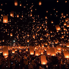 The 15 Best Places To Travel To In October Because You Deserve A Break Sky Lanterns Floating Lanterns Chinese Lantern Festival