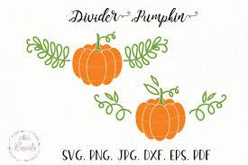 Download Divider Pumpkin Clipart Graphic By Rasveta Creative Fabrica PSD Mockup Templates