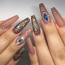 We keep short coffin nails only because it is more practical than keeping really long nails. Coffin Winter Acrylic Nails New Expression Nails