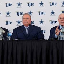 The dallas cowboys owner, president and general manager made those comments on weeden back on september 22 on dallas radio before the backup qb made his first start of the season in place of the injured tony romo. Cowboys Pre Draft Press Conference Jerry Jones Says Don T Be Stupid Over Your Needs Talks Opt Out Players And Kyle Pitts Blogging The Boys