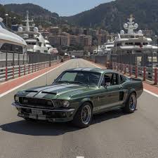 Image result for Dark Green 1968 Monaco