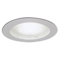 Nora lighting 7 wide white recessed lighting trim. Nora Lighting Ns 26w 4 Inch Frosted Flat Lens Trim Round White Recessed Lighting Indoor Fixtures Lighting Walters Wholesale