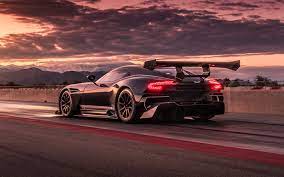 Download Wallpapers Aston Martin Vulcan 2018 Sports Coupe Spoiler Rear View 4k Black Vulcan Track Super Car British Sports Cars Aston Martin Besthqwall Aston Martin Vulcan Aston Martin Cars Aston Martin