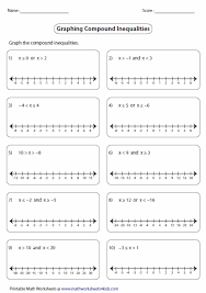 30 Solving Compound Inequalities Worksheet Answers Free Worksheet Spreadsheet