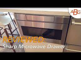 The unique space saving design gives you your entire countertop which bodes well for those lacking spaced in the kitchen. Sharp Microwave Drawer Review For 2016 Modern Kitchen Design Youtube