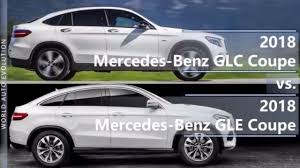 2018 Mercedes Glc Coupe Vs 2018 Mercedes Gle Coupe Smaller Or Bigger Star Youtube