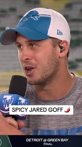Jared Goff has the receipts 😂 #TNFonPrime #nfl #lions #jaredgoff #fyp...