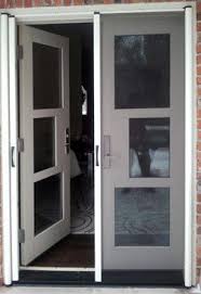 French Door Retractable Screen Contemporary Screen Doors French Doors Screen Door Retractable Screen