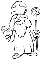coloriage saint nicolas 6 jpg dans coloriages a imprimer gratuits halloween dessin moto
