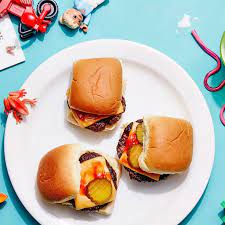These Mini Burgers Are Perfect For Make Ahead Freezer Meals Mini Beef Mushroom Patty Article Kid Friendly Ground Beef Recipe Recipes Ground Beef Recipe Kids