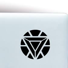 You can order arc reactor only or full set including the display box proof that tony stark has a heart. Amazon Com Iron Man Arc Reactor Vinyl Decal Sticker Color Black 5 Tall Automotive