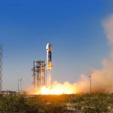 Die brüder fliegen nicht mit irgendeiner rakete. Jeff Bezos Gelingt Raketenstart Wissen
