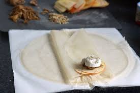 Bricks Au Fromage De Chevre Frais Pommes Figues Sechees Et Noix Recette Fromage De Chevre Frais Figue Seche Figues