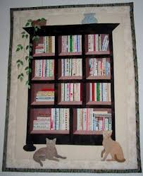 Selvage Blog Bookcase Quilt From The Netherlands Is Finished Quilts Quilt Patterns Book Quilt