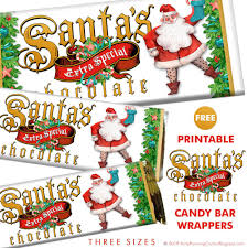 Download the template, customize it, and print out one template per sheet of paper. Party Planning Free Printable Christmas Chocolate Wrappers Free Christmas Printables Chocolate Wrappers Christmas Printables