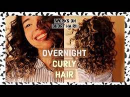 Heatless Curls How To Get Super Small Curls Youtube Heatless Curls How To Curl Short Hair Small Curls