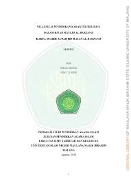 Katalog kitab makna pesantren (kitab petuk) petuk, semen, kediri tlp: Top Pdf Nilai Nilai Pendidikan Karakter Religius Dalam Kitab Maulid Al Barzanji Karya Syaikh Ja Far Bin Hasan Al Barzanji 123dok Com