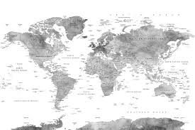 Male deine länder auf der weltkarte mit ländernamen aus. Weltkarte Zum Ausdrucken Als Wandbild Kostenfreier Download