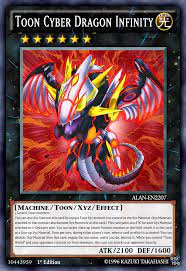 toon cyber dragon infinity by alanmac95 on deviantart yugioh dragon cards yugioh trading cards custom yugioh cards
