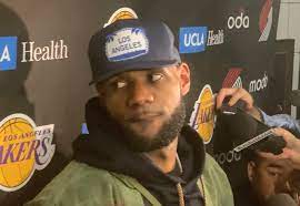 Ben Golliver On Twitter Lakers Lebron James In Los Angeles Hat With Palm Trees Lamented Turnover Miscues But Preached Patience On Chemistry With New Roster It S Not Like Instant Oatmeal Https T Co M5luvtgbwj