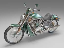 Cruiser Motorcycle Free 3d Model 3d Model Model Cruiser Motorcycle