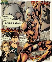 reiner braun, annie leonhart, and bertolt hoover (shingeki no kyojin and 1  more) drawn by yuraku | Danbooru