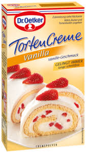 In Usa Dr Oetker Torten Creme Vanilla Cream Cake 1 Box Food Snack Recipes Vanilla Cream
