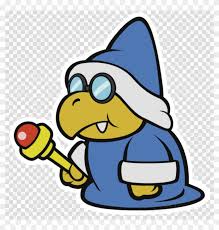 A subreddit dedicated to the flattest series out there: Paper Mario Sticker Star Kamek Clipart Paper Mario Paper Mario Color Splash Characters Png Download 267575 Pikpng