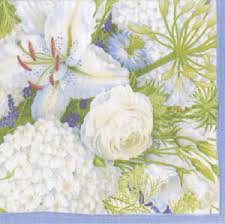Caspari White Blooms Paper Cocktail Napkins Bulk 15730c In 2020 Decorative Paper Napkins Paper Decorations Paper Cocktail Napkins