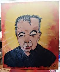 I painted this for my dear friend Peggy Anderson who is the most dedicated  John Prine fan I know. And to all who love him, and mourn his passing, this  watercolor was