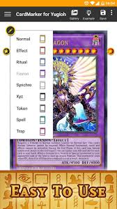 Forget about complicated software and pricey designers. Card Maker For Yugioh For Android Apk Download