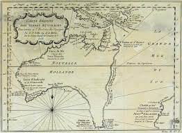 First Map Of Australia A Woodsrunner's Diary: 1753 Map Of Australia. | Australia Map, Map, Australian  Maps