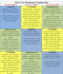 54 Up To Date Allotment Crop Rotation Chart