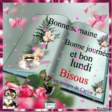 bonjour et bonne semaine