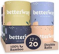 🍀🍀 100% sugarcane fiber the seven inch plate is made of 100% sugarcane fiber, a sustainable. Amazon Com Betterway Bamboo Toilet Paper 3 Ply Eco Friendly Sustainable Toilet Tissue 12 Double Rolls 360 Sheets Per Roll Septic Safe Organic Plastic Free Compostable Biodegradable Fsc Certified Home Kitchen
