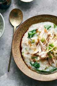 Chicken And Mushroom Juk With Scallion Sauce Recipe Recipe In 2021 Recipes Nyt Cooking Asian Recipes