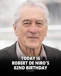 Happy 82nd Birthday to Robert De Niro! 🎉
