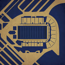 bobcat stadium map art