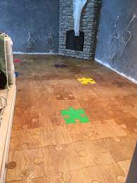 A #parquet floor is a wooden floor made from many pieces of wood fitted together like a mosaic or puzzle. Puzzle Floor Hardwood Puzzle Floor