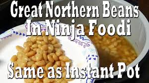 Cook in high pressure for about 25 minutes, with a natural pressure release. Great Northern Beans In Ninja Foodi So Easy You Will Think You Are Using Your Instant Pot Youtube