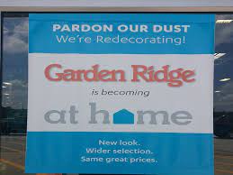 Initial at home complaints should be directed to their team directly. Garden Ridge Is Now At Home