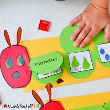 You can also explore other math concepts based on this story book with the free printable. Hungry Caterpillar Flap Book Craft And Free Template