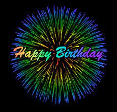 Share the best gifs now >>> Happy Birthday Rainbow Gif By Justin Find Share On Giphy